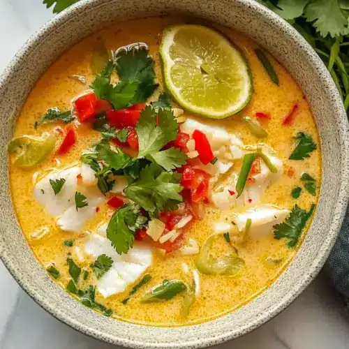 Coconut Lime Fish Soup