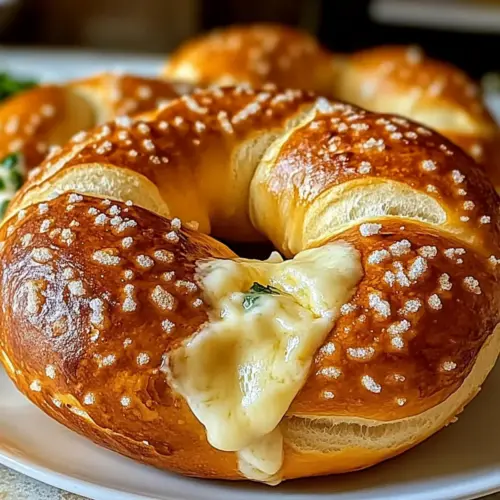Cheese Stuffed Pretzel