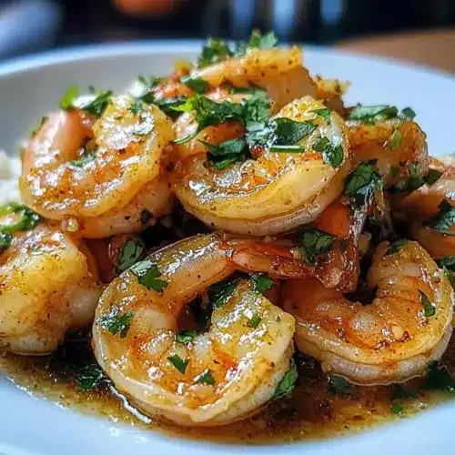 Hawaiian Garlic Shrimp