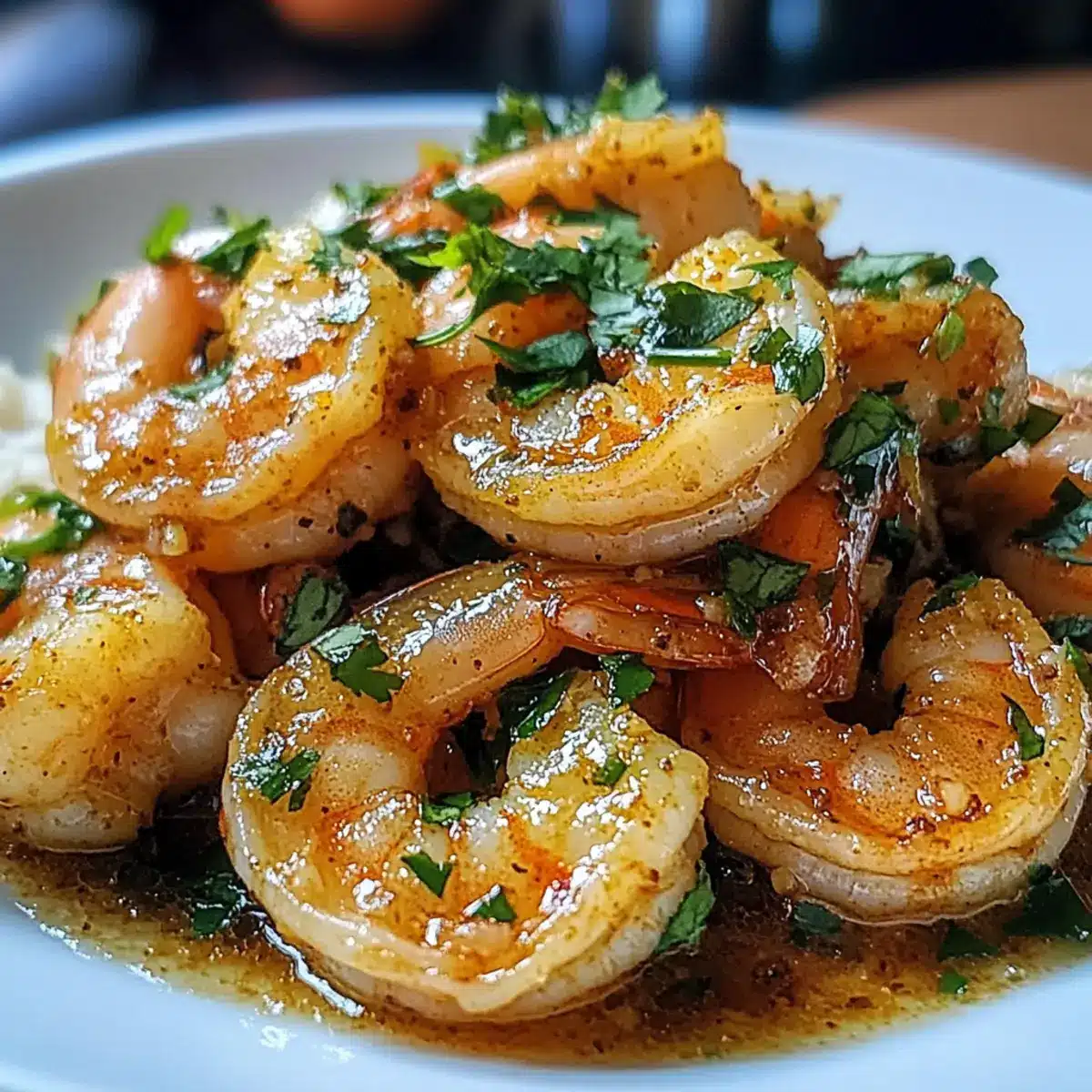 Hawaiian Garlic Shrimp