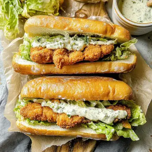 Chicken Caesar Sandwiches