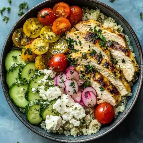 Mediterranean Chicken Bowl