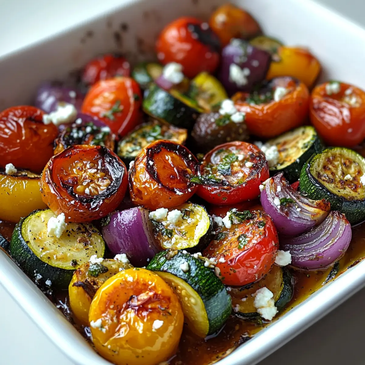 One Pan Greek Vegetables