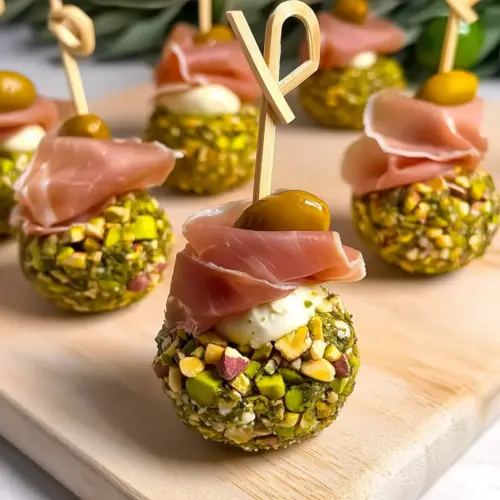 Goat Cheese & Prosciutto Bonbons