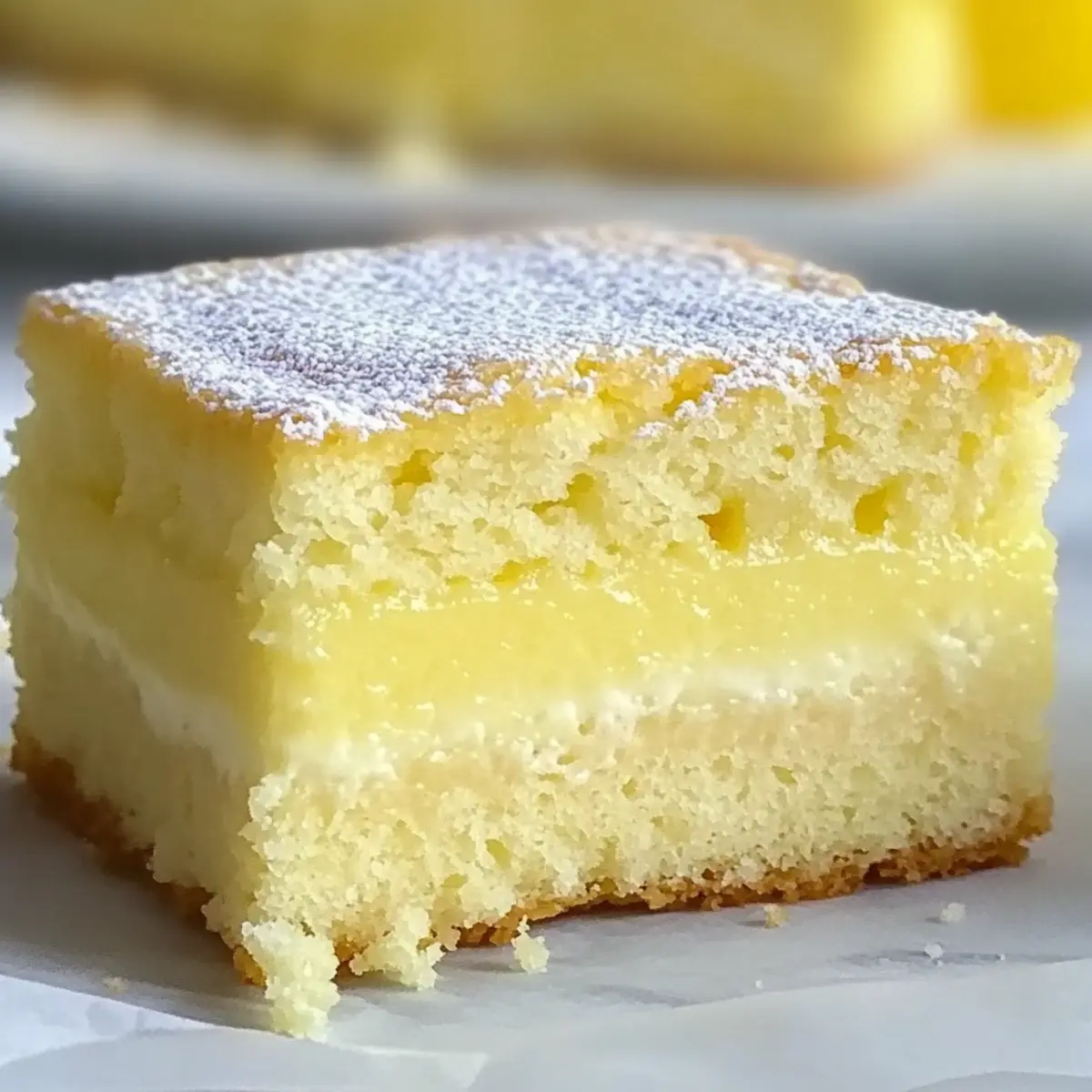 Lemon Custard Cake