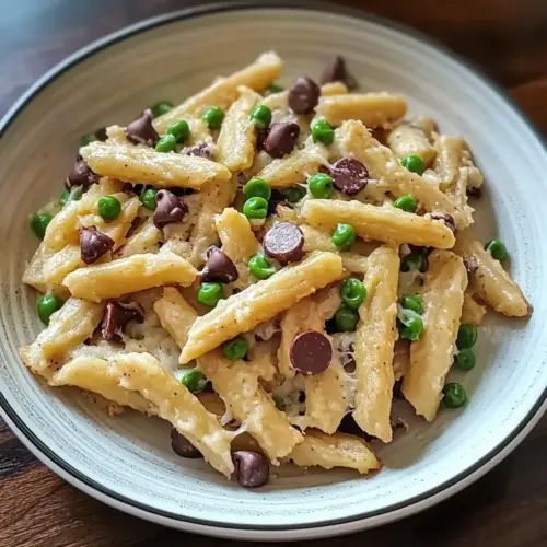 Creamy Bacon and Pea Pasta