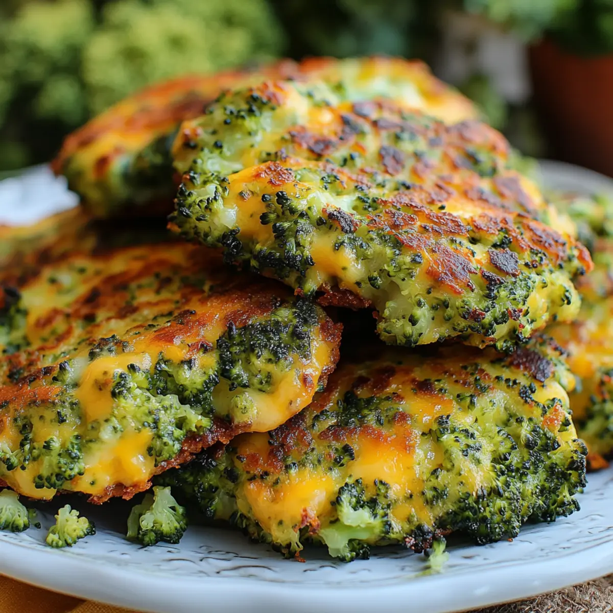 Broccoli Cheese Patties