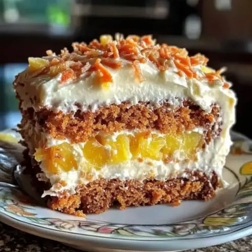 Hawaiian Carrot Pineapple Cake