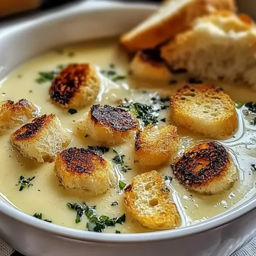 French Garlic Soup