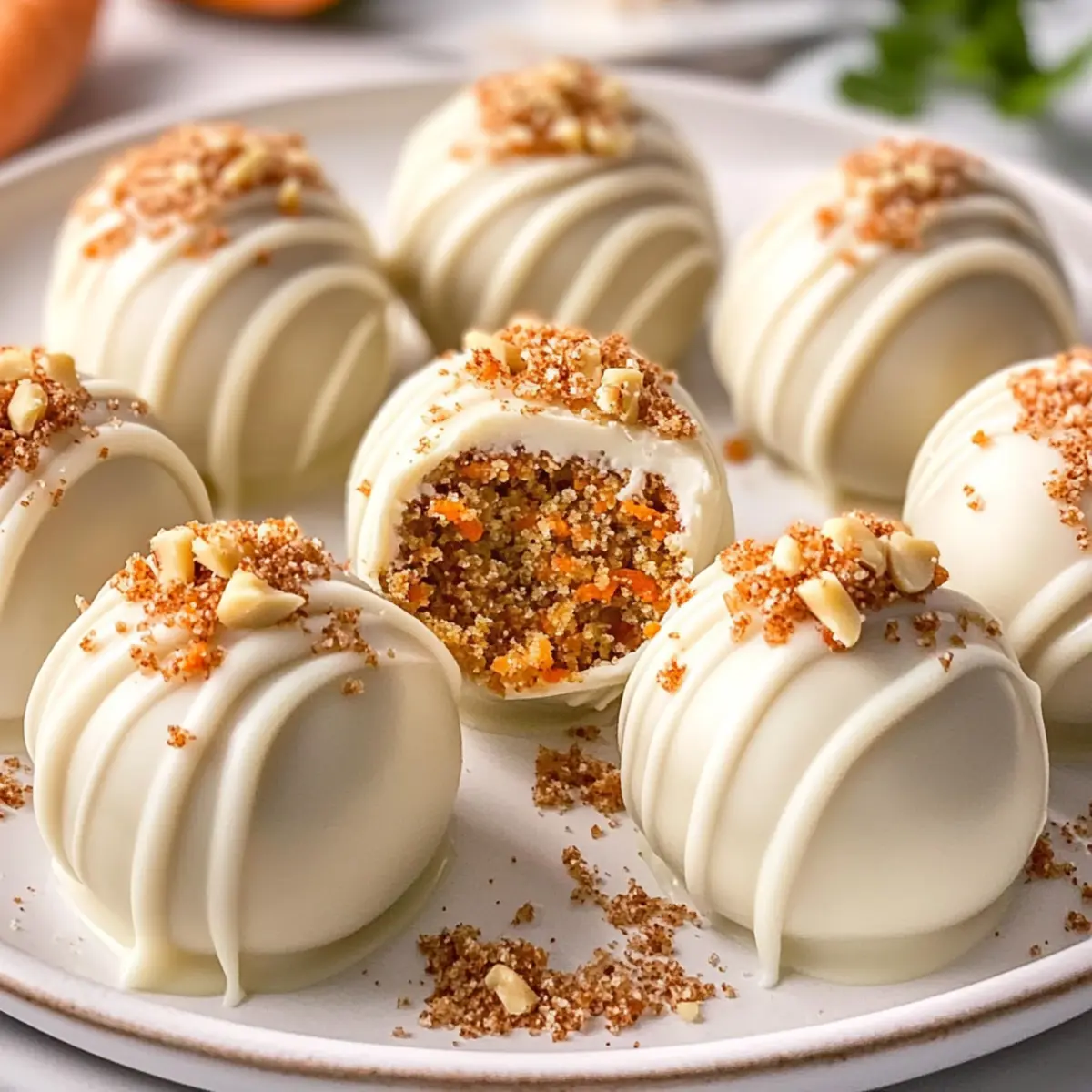 Carrot Cake Truffles