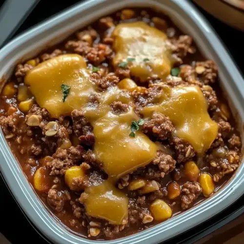 Slow Cooker Cowboy Casserole