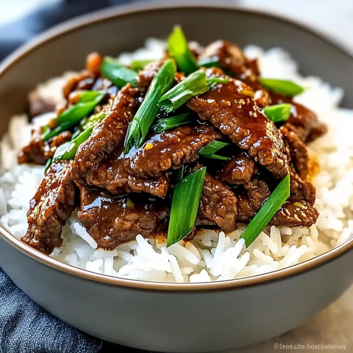 Slow Cooker Mongolian Beef