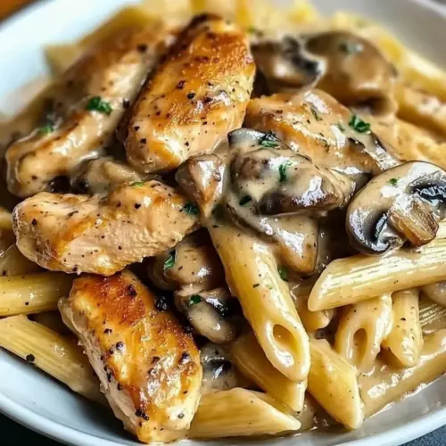 Chicken Marsala Pasta