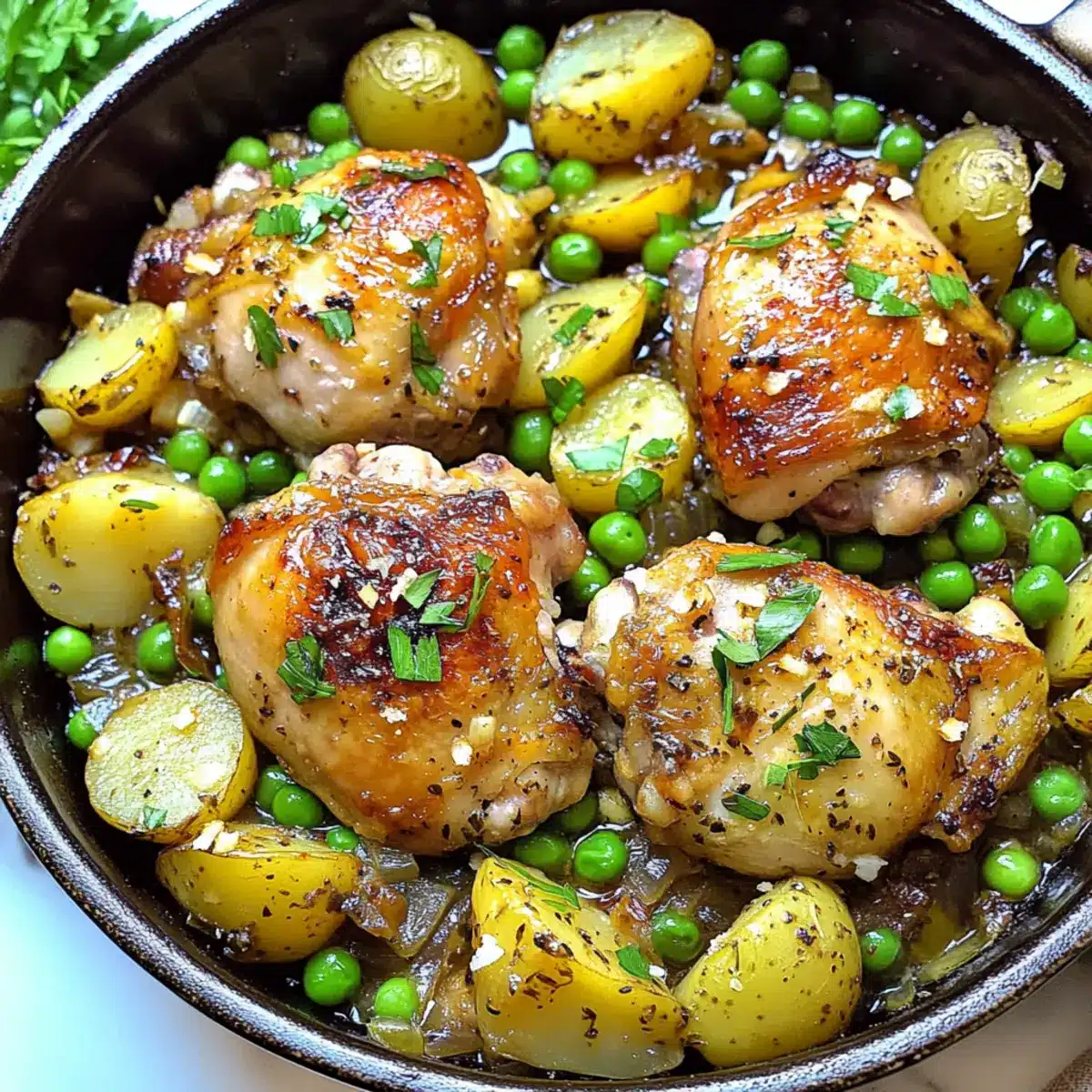 Chicken Vesuvio
