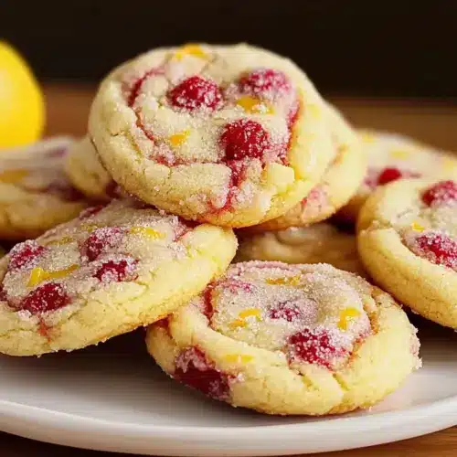Lemon Raspberry Cookies