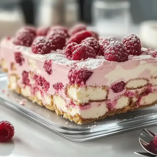 White Chocolate Raspberry Tiramisu