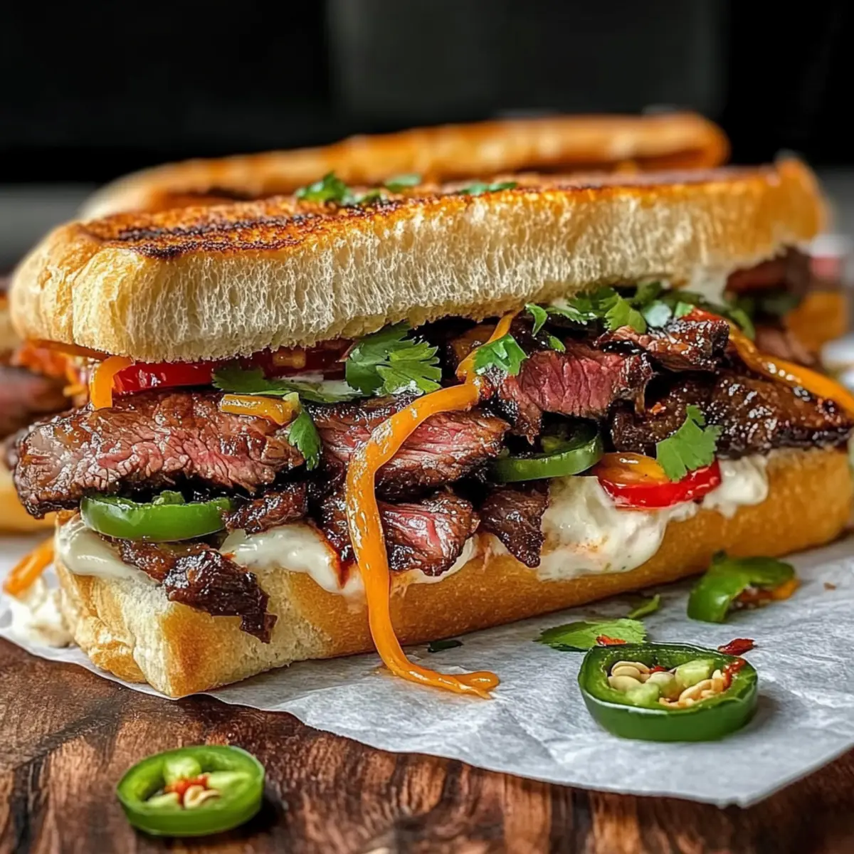 Korean Steak Sandwich