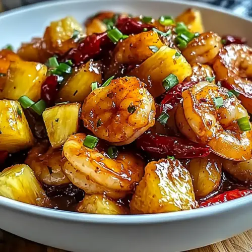 Sweet Chili Pineapple Shrimp