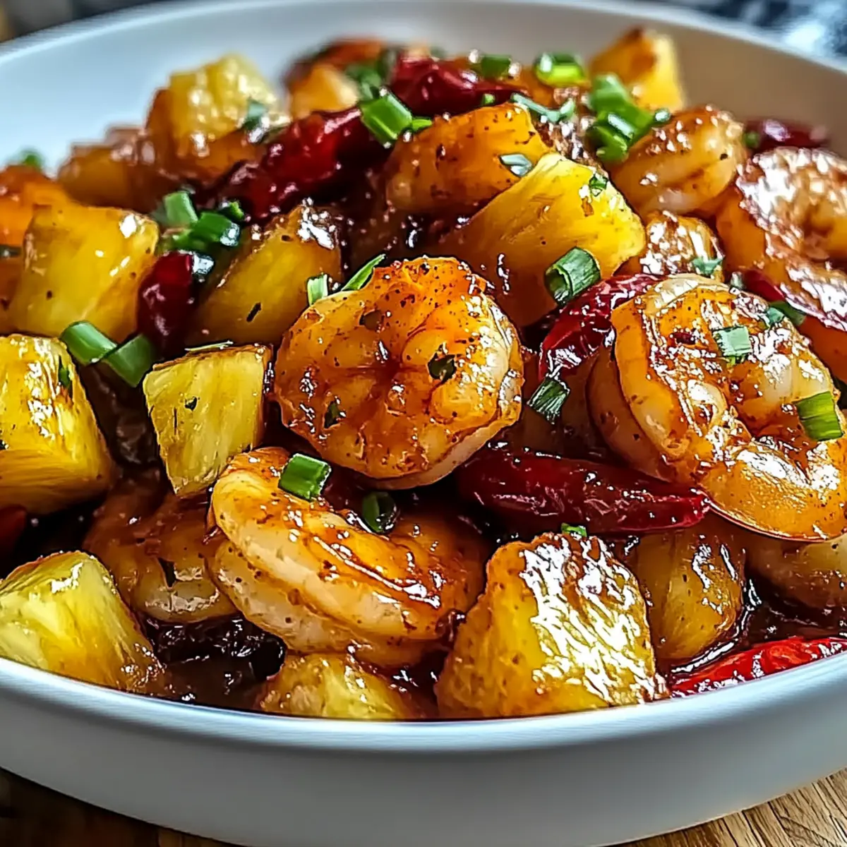 Sweet Chili Pineapple Shrimp