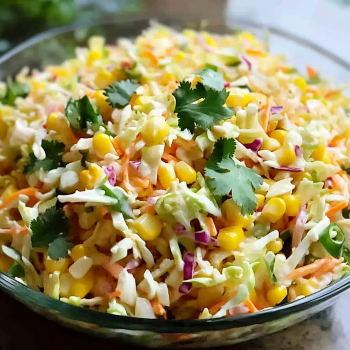 Spicy Corn Slaw