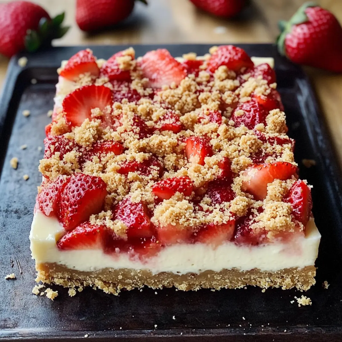 Strawberry Cheesecake Bars