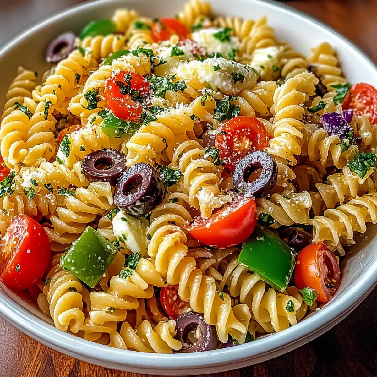 Olive Garden Copycat Pasta Salad