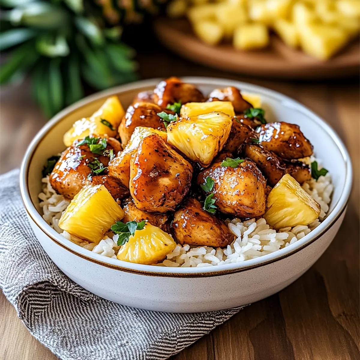 Pineapple Chicken and Rice