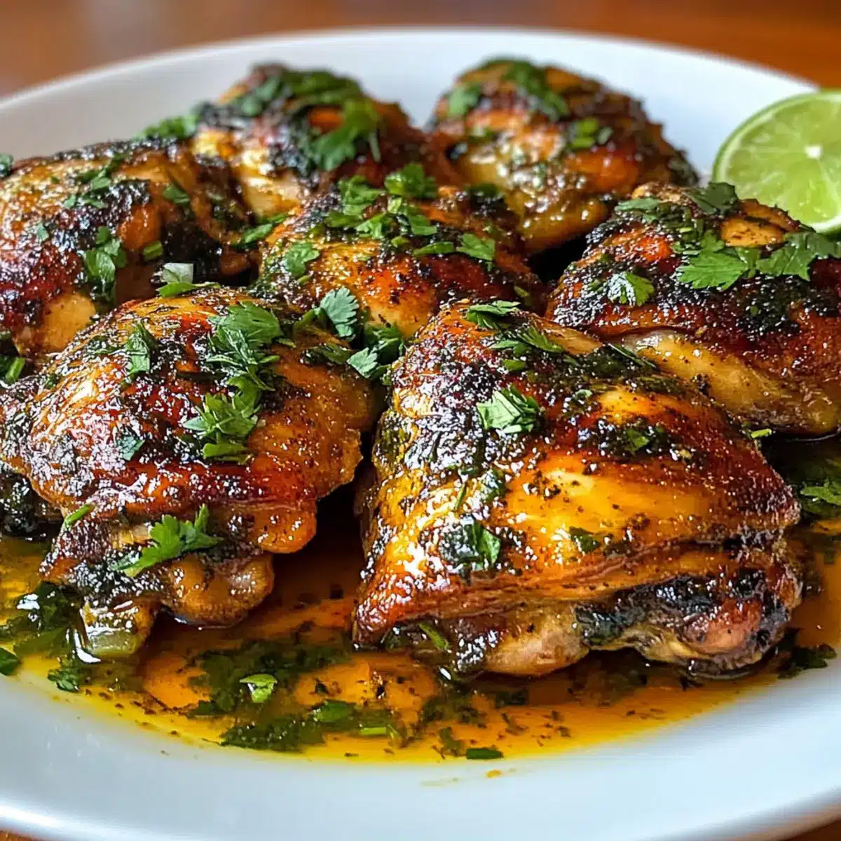 Cuban Mojo Chicken Thighs