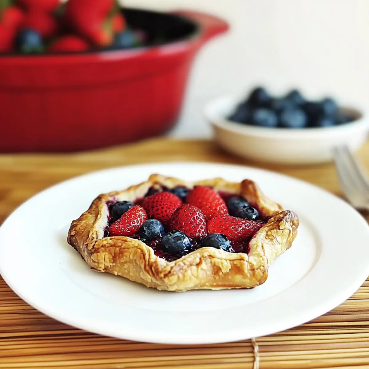 Mini Summer Berry Galettes