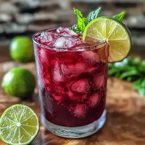Hibiscus Ginger Iced Tea