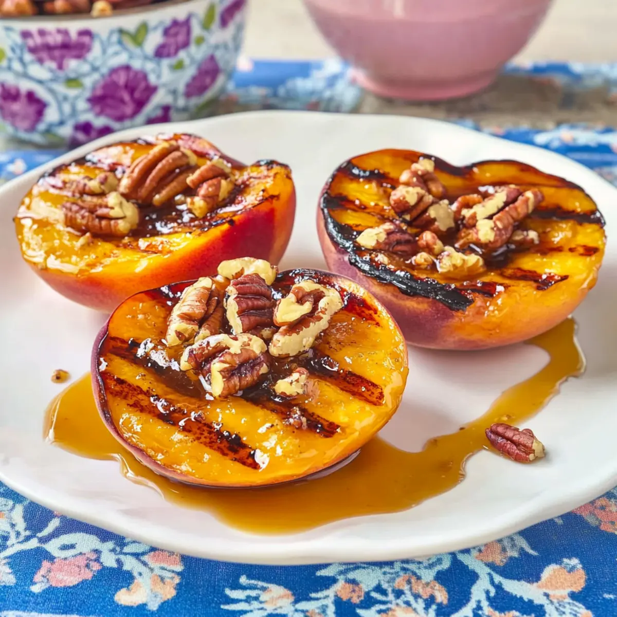 Grilled Peaches