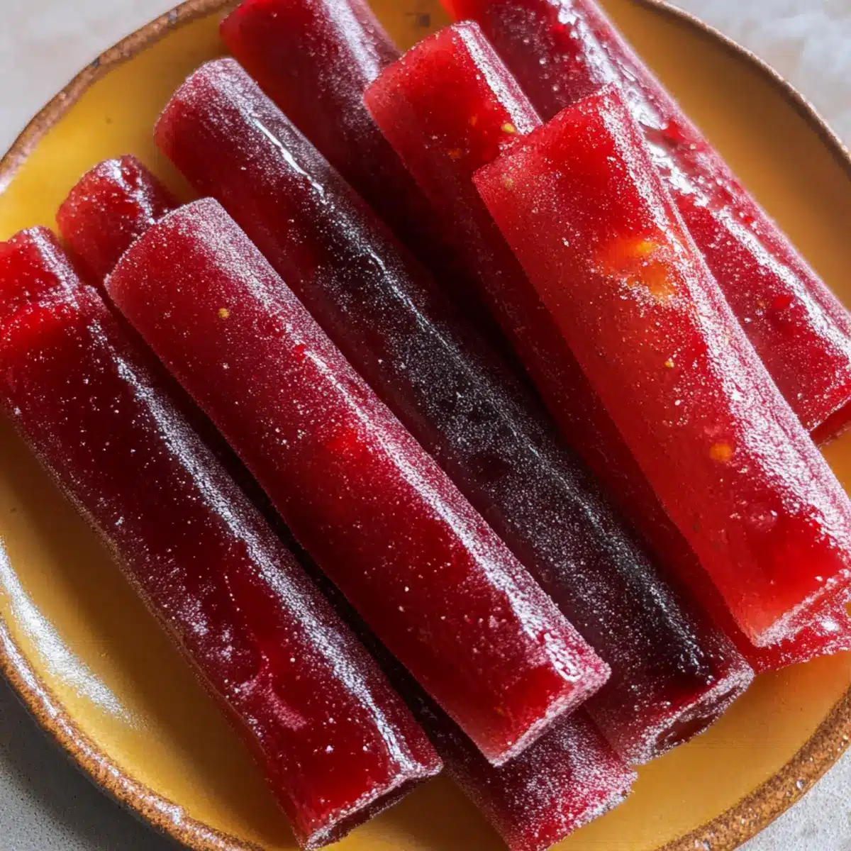 Homemade Fruit Roll-Ups
