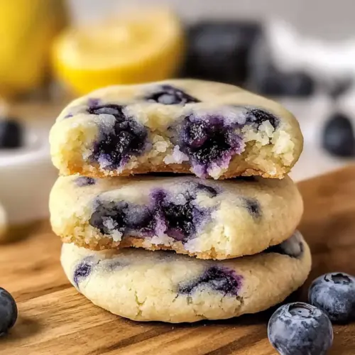 Lemon Blueberry Cheesecake Cookies