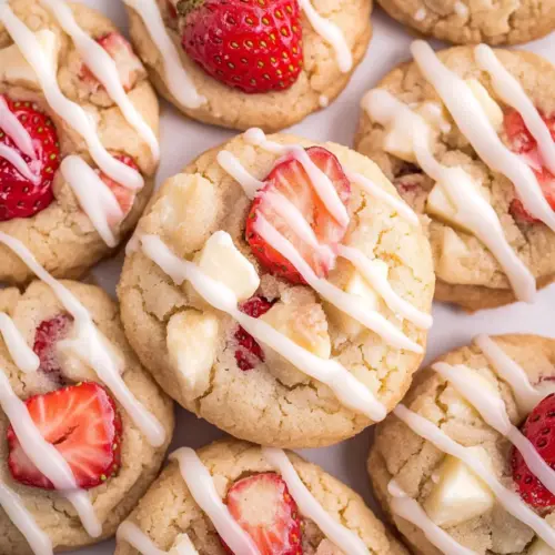 Strawberry Shortcake Cookies