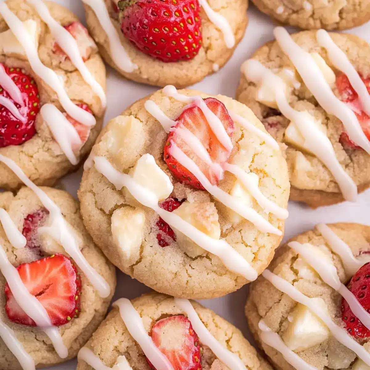 Strawberry Shortcake Cookies