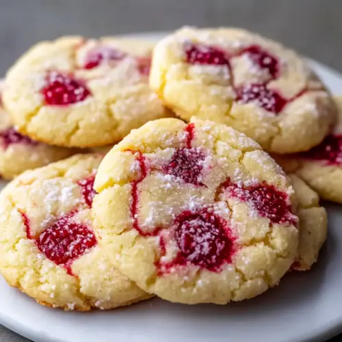 Lemon Raspberry Cookies