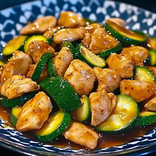 Chicken Zucchini Stir Fry