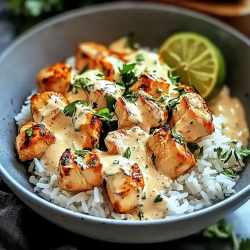Coconut Chicken Rice Bowl