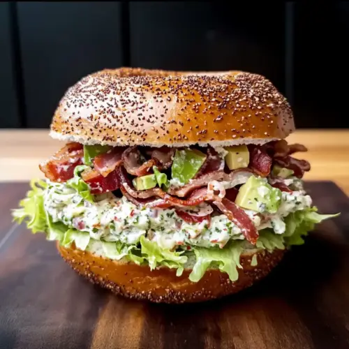 California BLT Chopped Bagel