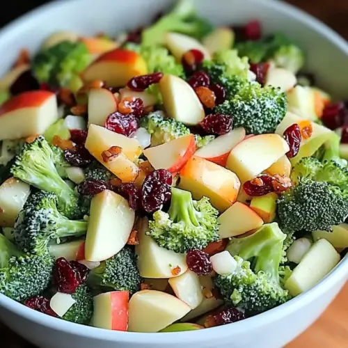 Honeycrisp Apple Broccoli Salad