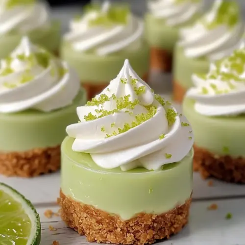 No-Bake Key Lime Cheesecake Cups