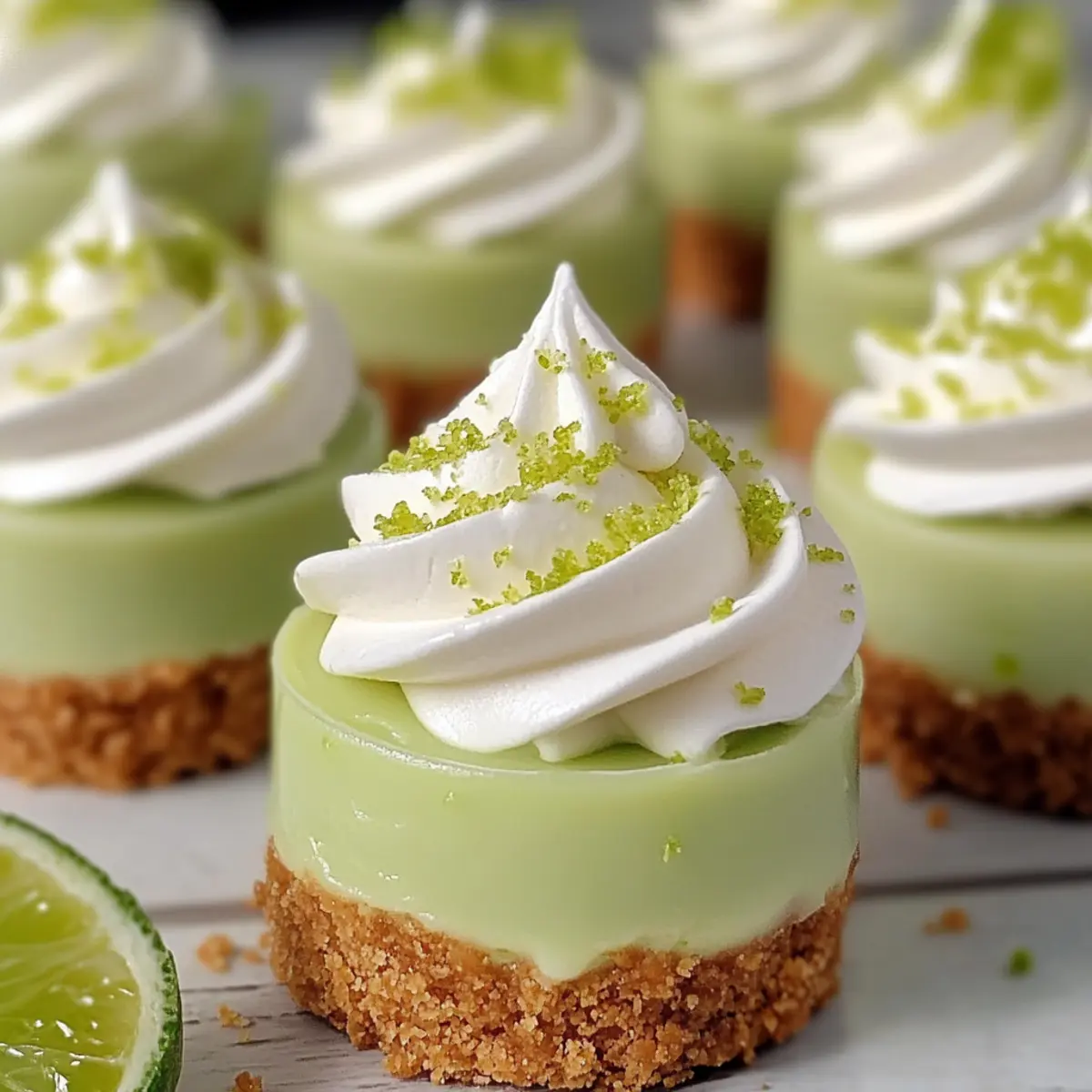 No-Bake Key Lime Cheesecake Cups
