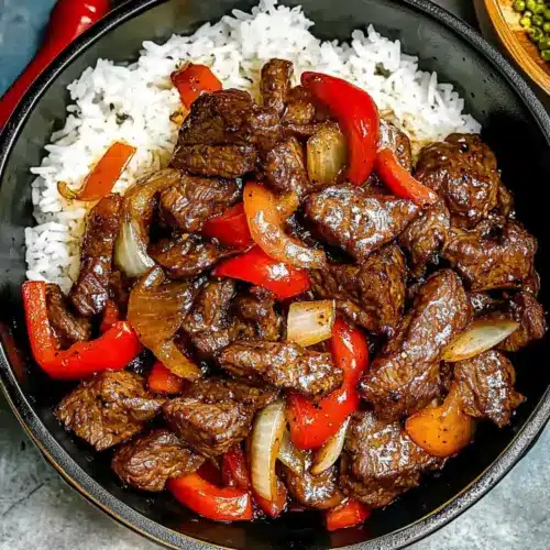Black Pepper Beef Stir-Fry