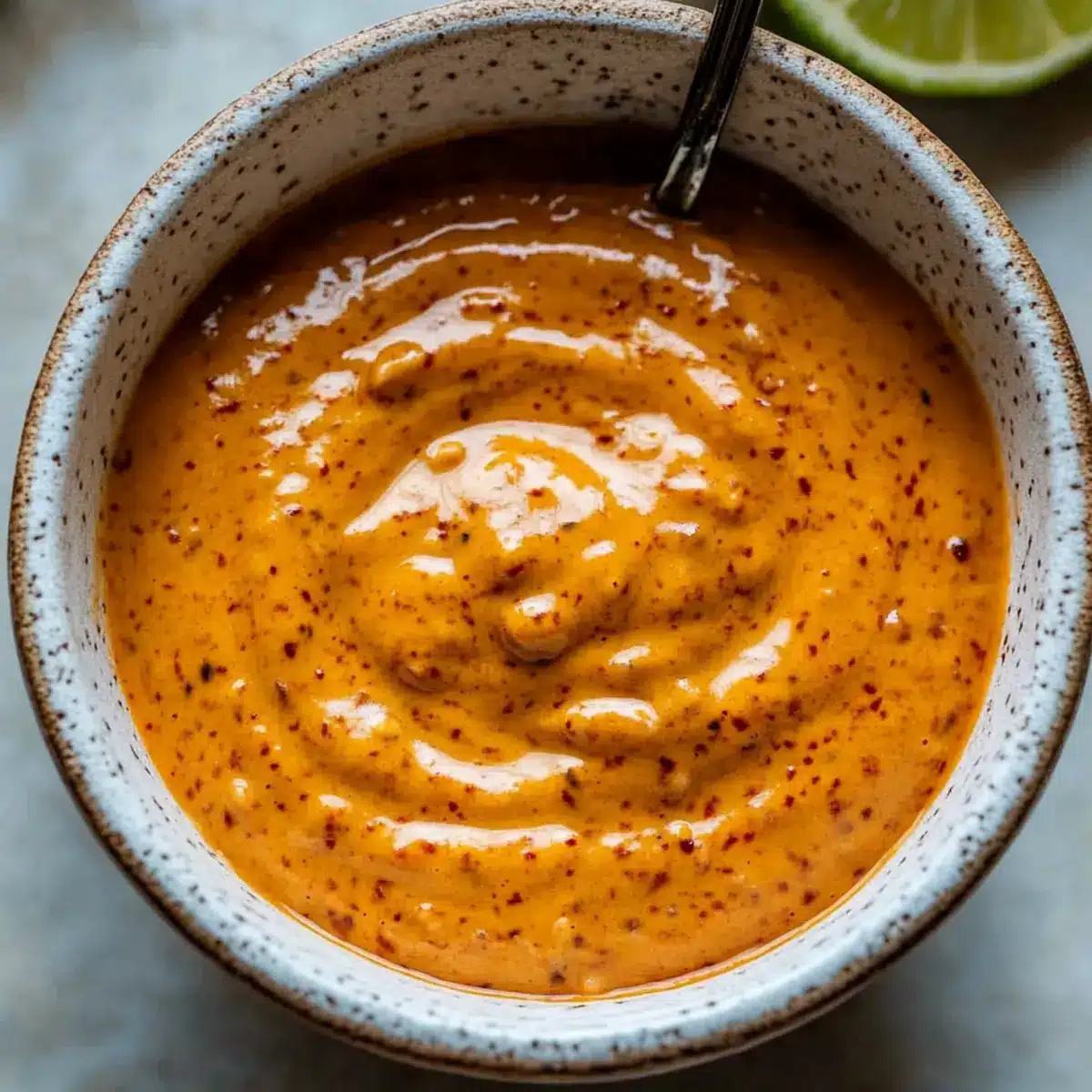 Chipotle Sauce with Garlic and Sour Cream