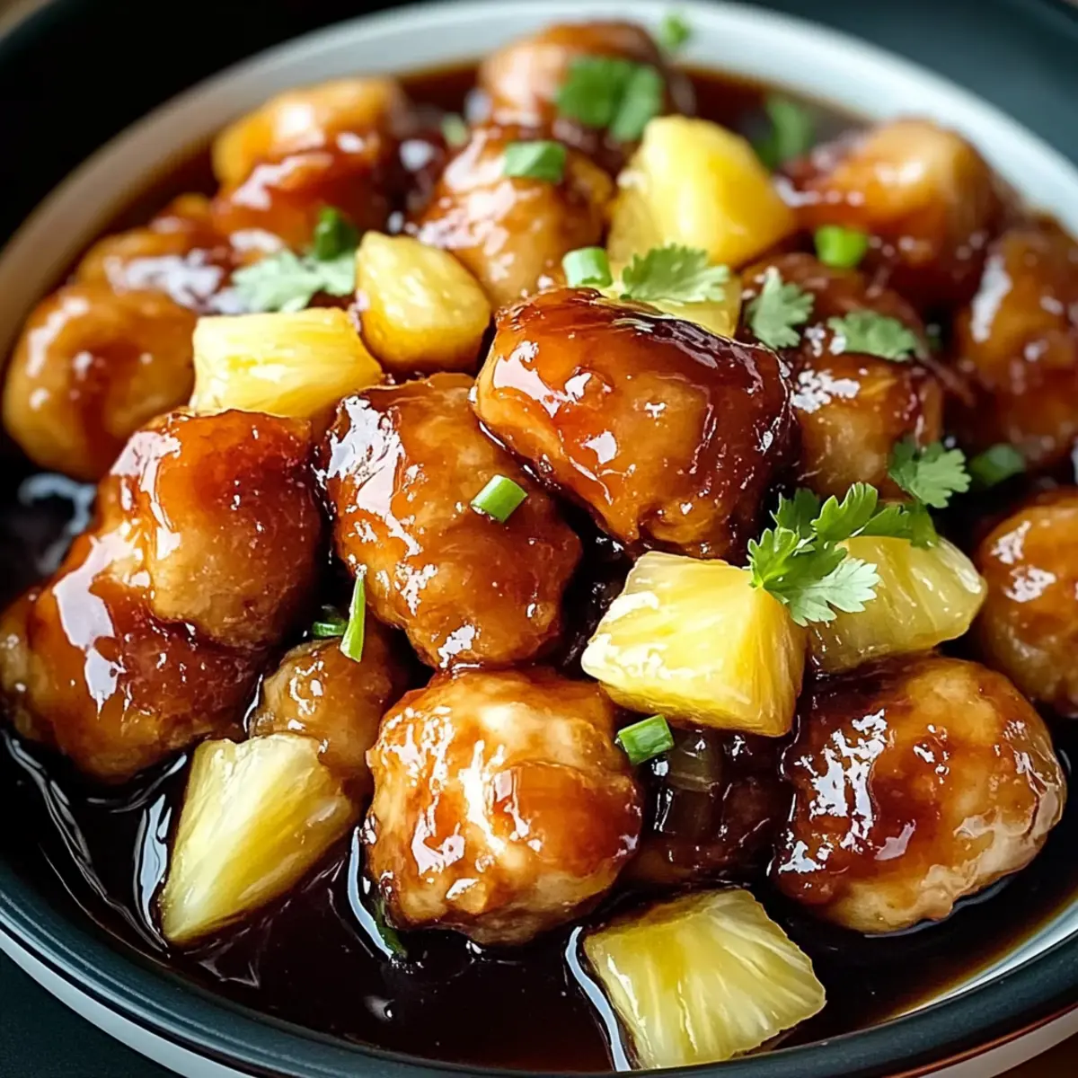 brown sugar pineapple chicken