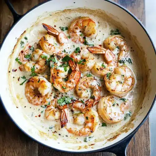 Garlic Shrimp in Coconut Milk