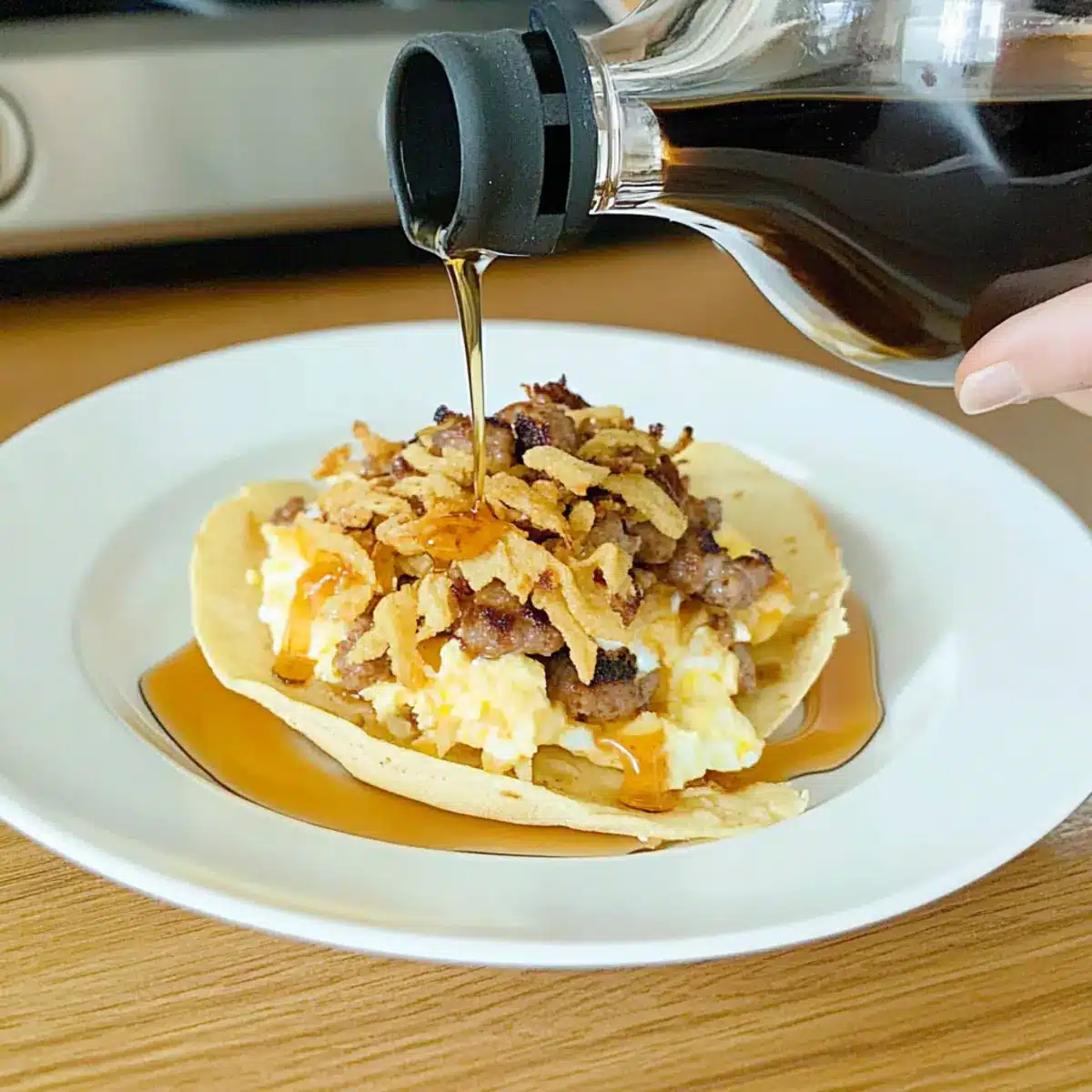 Pancake Breakfast Tacos