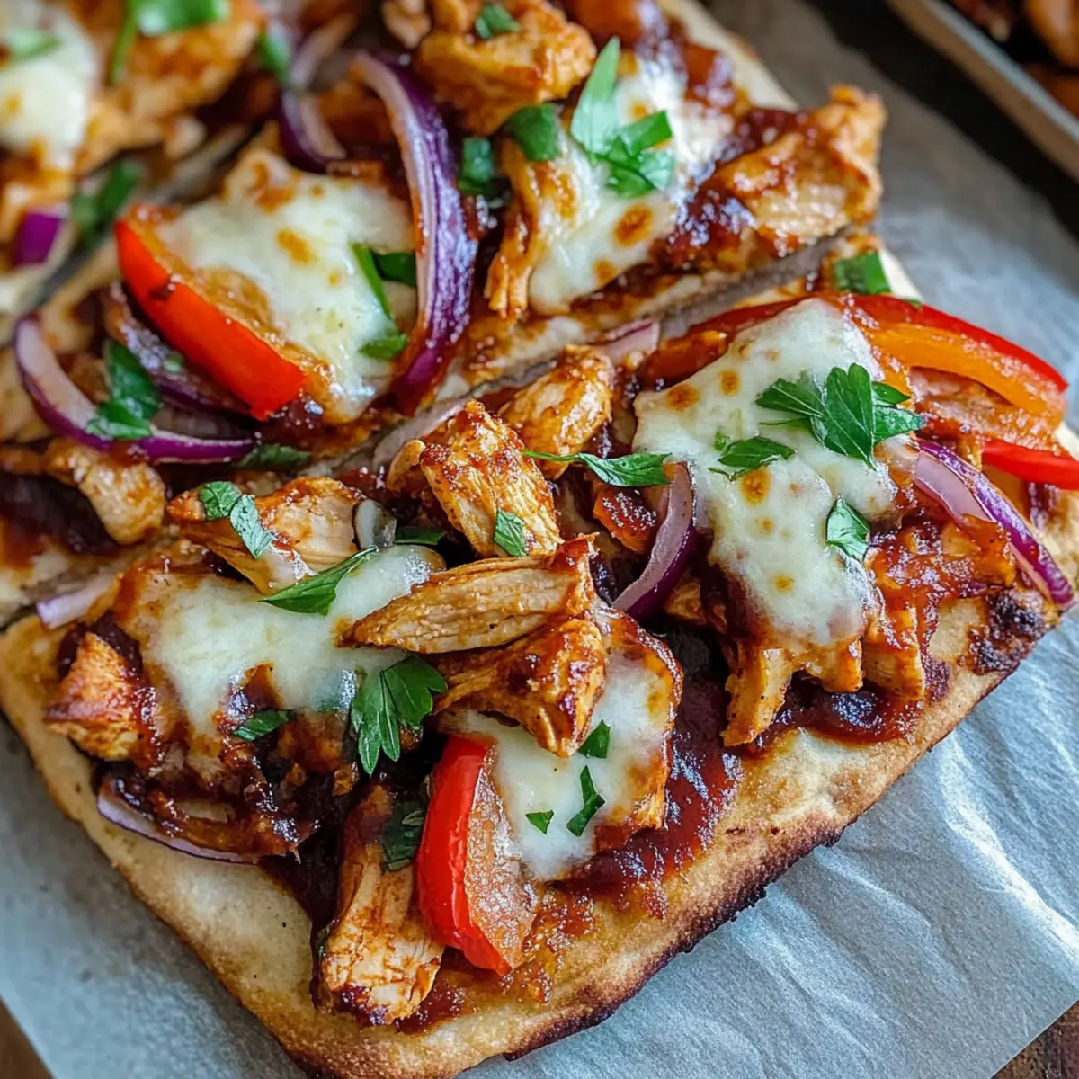 BBQ Chicken Flatbread