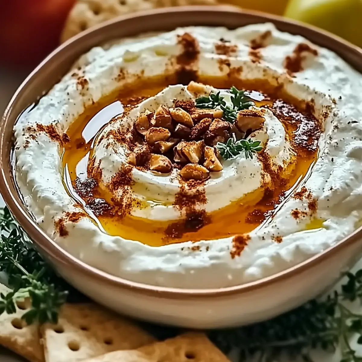 Hot Honey Cream Cheese Dip