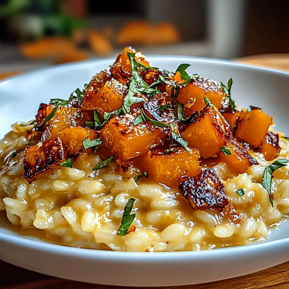 Roasted Butternut Squash Risotto